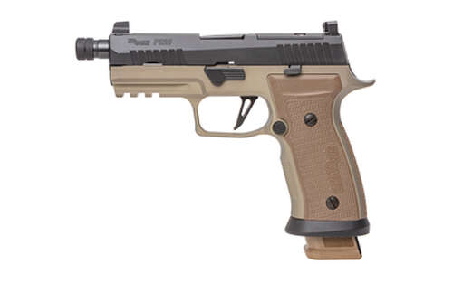 Handguns Sig Sauer P320 9mm SIG P320AXG CMBT TB 9MM 4.6 21RD FDE